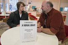 Libraries Diversify: Borrowing a person instead of a book