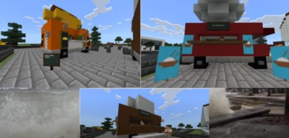 Youth reimagine the downtown using Minecraft